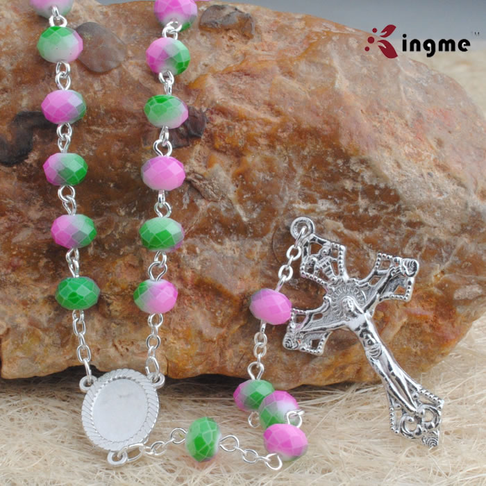 ,crystal beads rosary